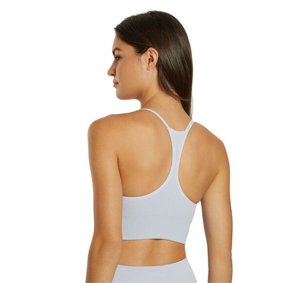 Lot of 2 NUX NeW sports bras - size Small - navy, brown - Picture 3 of 11